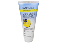 Face Values Ultra Light Sunscreen Lotion, SPF 45, 6.0 fl oz/177 mL - thumbnail 1