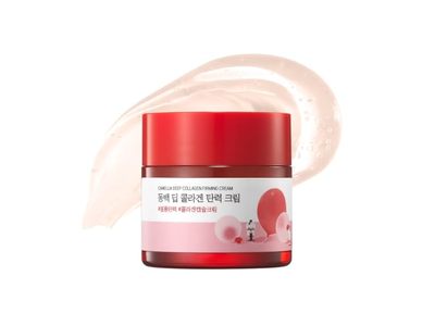 Round Lab Camellia Deep Collagen Firming Cream, 1.69 fl oz/50 mL