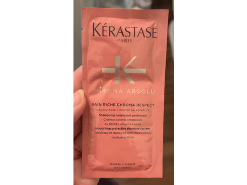 Kerastase Chroma Absolu Bain Rich Shampoo, 0.33 fl oz/10 mL