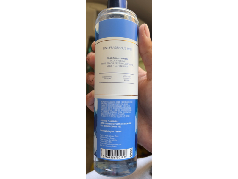 Bath & Body Works Gingham Fine Fragrance Mist, 236 mL