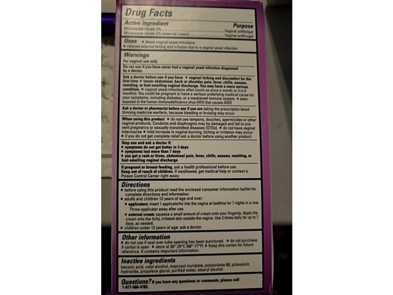 Monistat 7 -Day Treatment Kit