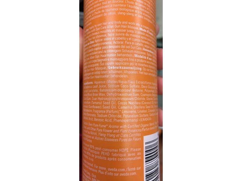 Aveda Sun Care Hair And Body Cleanser, 8.5 oz/250 mL