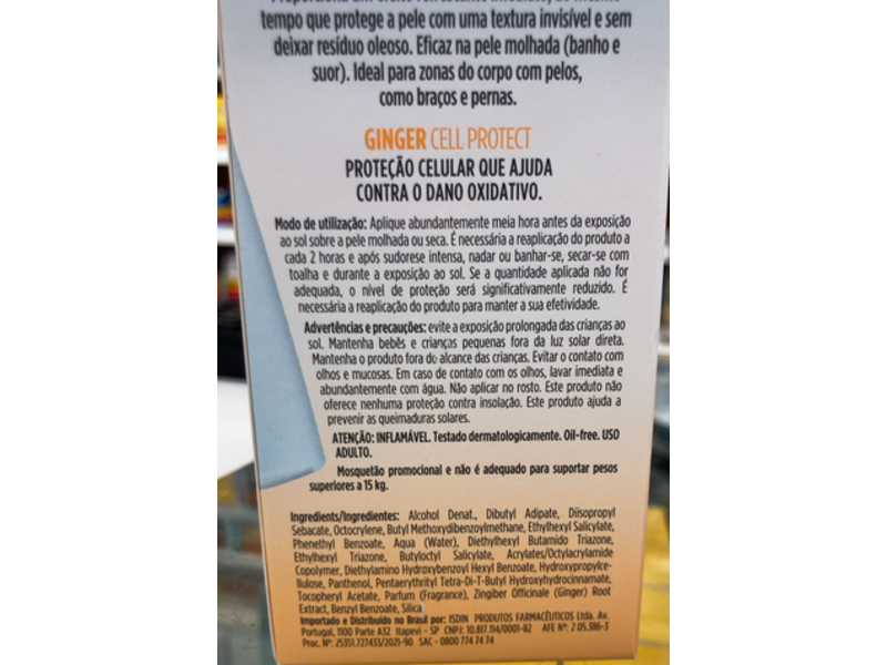 Isdin Fotoprotector Fusion Gel, 50 SPF, 89.5 g