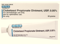 Clobetasol Propionate Ointment, USP, 0.05%, 60 g, Hi-Tech Pharmacal (RX). - thumbnail 1