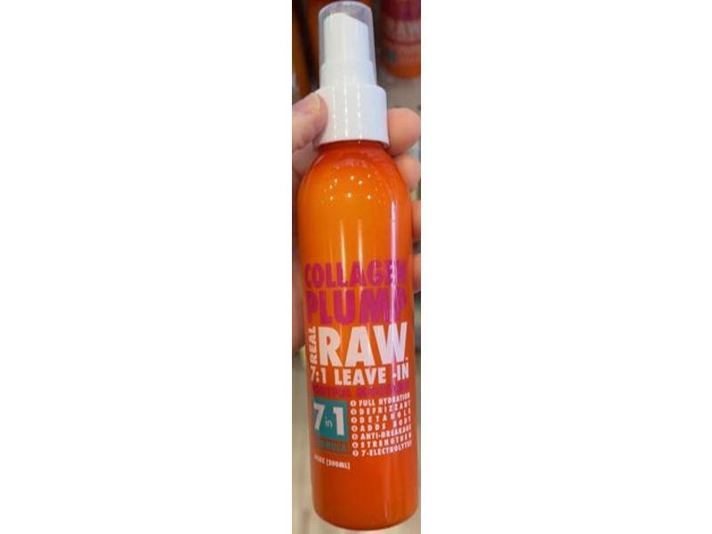 Real Raw 7 In 1 leave-In Bodyful Moisture, Collagen Plump, 6 fl oz/200 mL
