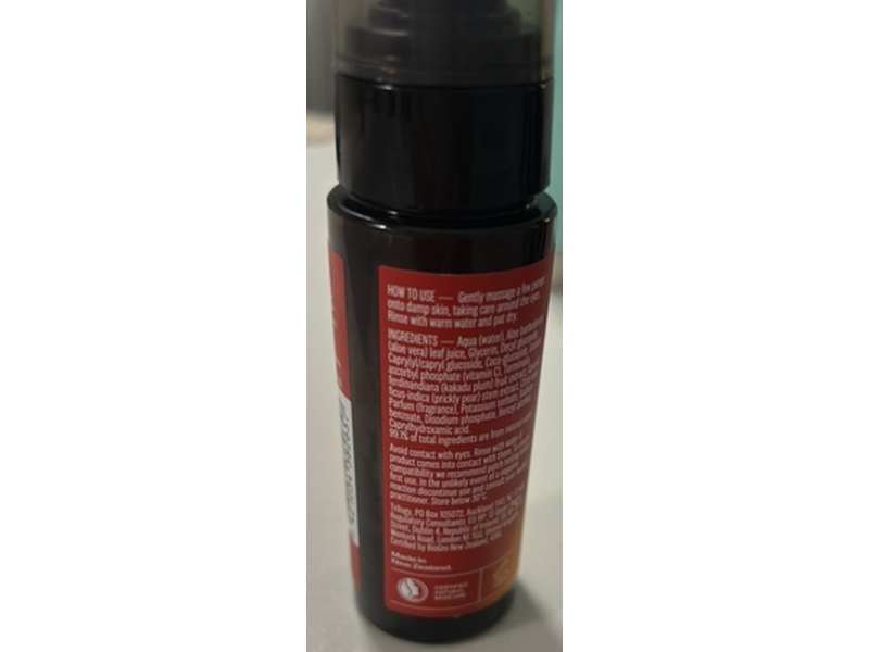 Trilogy Balance & Brighten Vitamin C Cleansing Mousse, 1.69 fl oz/50 mL
