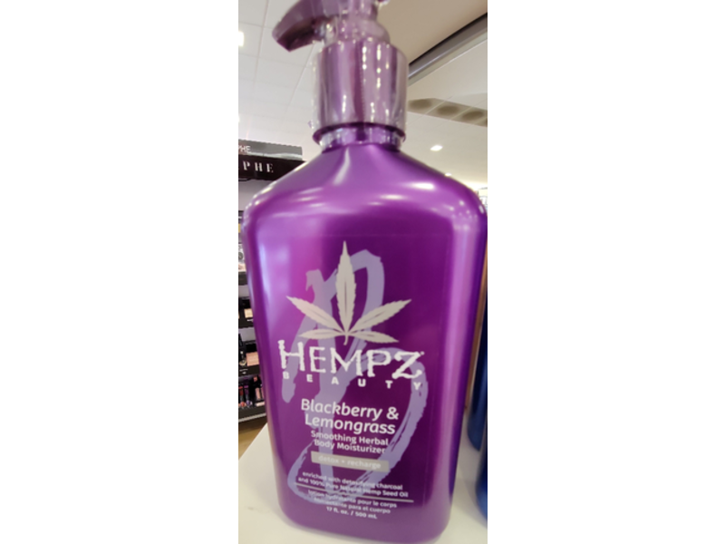 Hempz Beauty Body Moisturizing, Blackberry & Lemongrass, 17 fl oz/500 mL