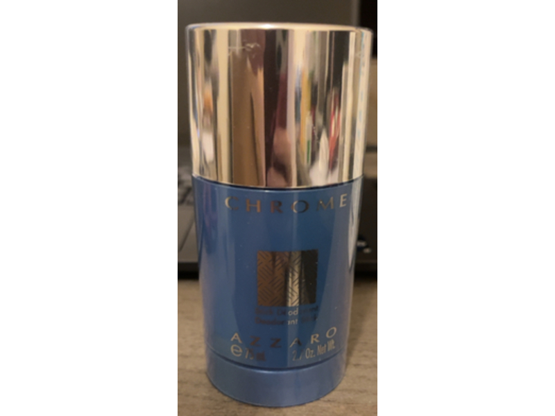 Azzaro Chrome Deodorant Stick, 2.7 oz/75 mL
