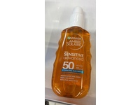 Garnier Ambre Solaire Sensitive Advanced Hydrating Sun Water, SPF 50, 150 mL - thumbnail 2