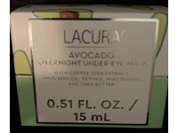 Lacura Overnight Under-Eye Mask, Avocado, 0.51 floz/15 mL - Image 3
