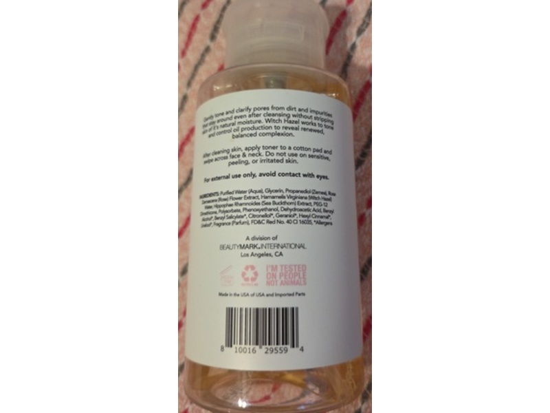 The Beauty Lab Renewing Face Toner, Witch Hazel, 8 fl oz/237 mL