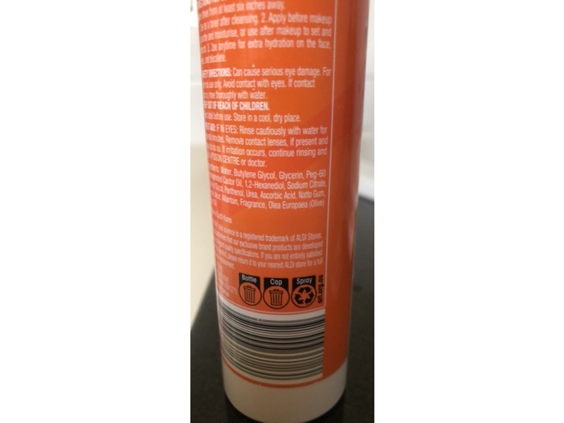 Lacura Vitamin C Toner Mist, Vitamin C & Phyto Collagen, 120 mL