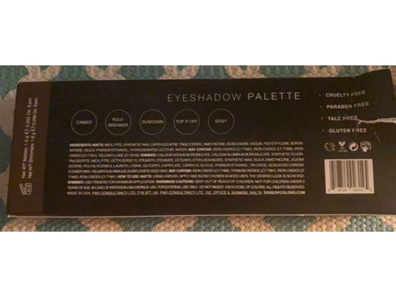 Dose of Colors Eyeshadow Palette, Cutting Edge