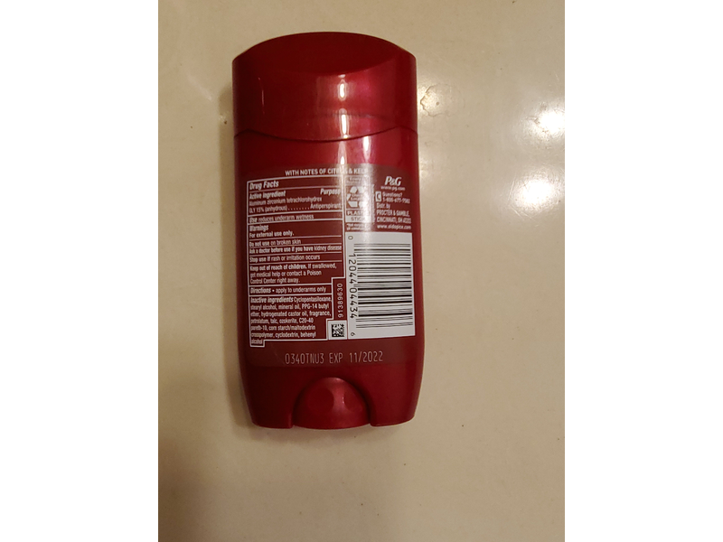 Old Spice Sea Spray Antiperspirant and Deodorant, 2.6 oz/73 g