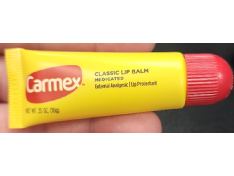 Carmex Classic Lip Balm, 0.35 oz/10 g, Pack Of 3
