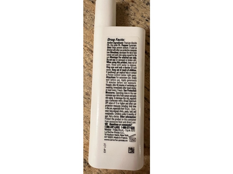 La Roche-Posay Mineral Anthelios Liquid Fluid Sunscreen, SPF 50, 1.7 fl oz/50 mL