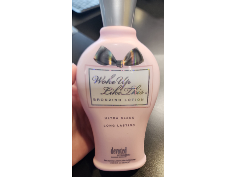 Devoted Creations Woke Up Like This Ultra Sleek Long Lasting Bronzing Lotion, 12.25 fl oz/360 mL