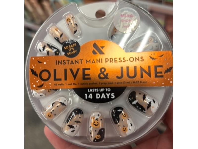 Olive & June Press-On Nails Kit, Halloween, 42 Nails