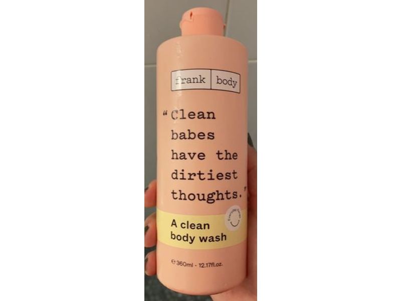 Frank Body A Clean Body Wash, Sunday Brunch, 12.17 fl oz/360 mL