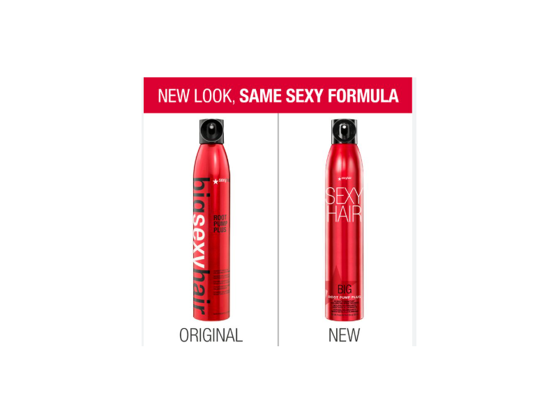Sexy Hair Big Root Pump Plus Volumizing Spray Mousse, 10 oz/295 mL
