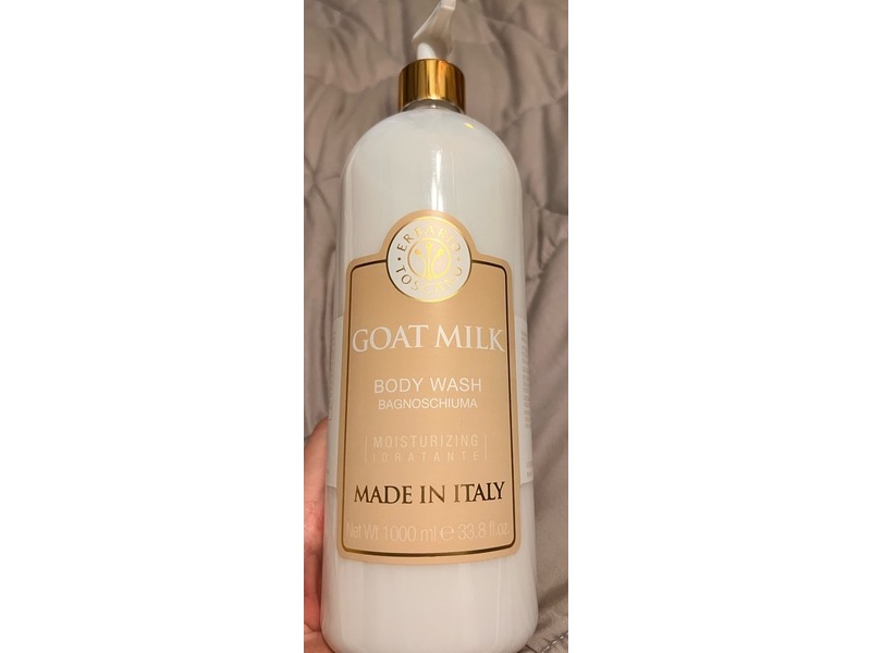 Erbario Toscano Goat Milk Body Wash, 33.8 fl oz/1000 mL