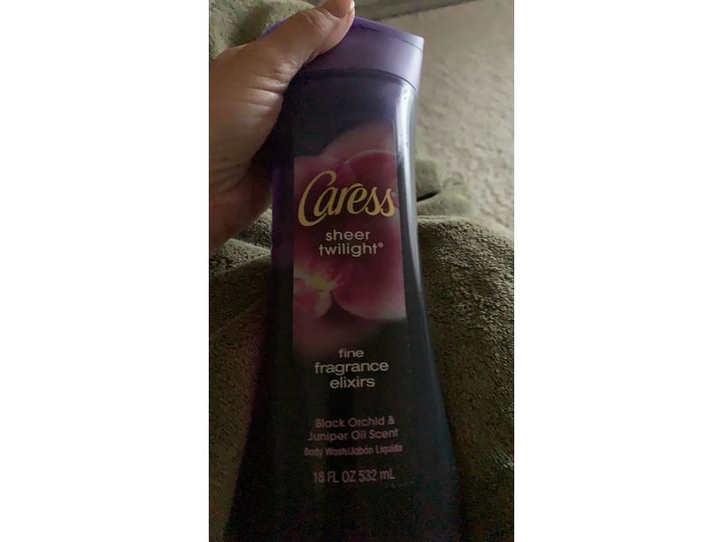 Caress Fine Fragrance Elixirs Body Wash, Sheer Twilight, 18 fl oz/532 mL