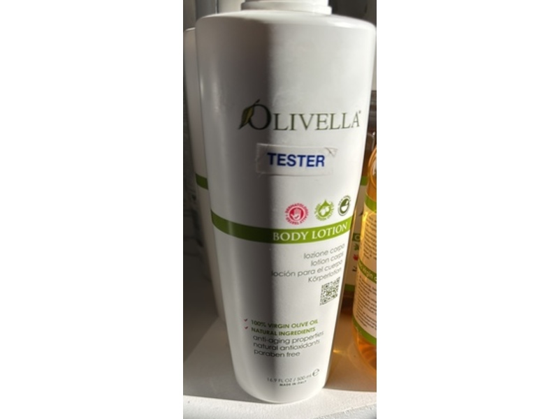 Olivella Body Lotion, Olive Oil, 16.9 fl oz/500 mL