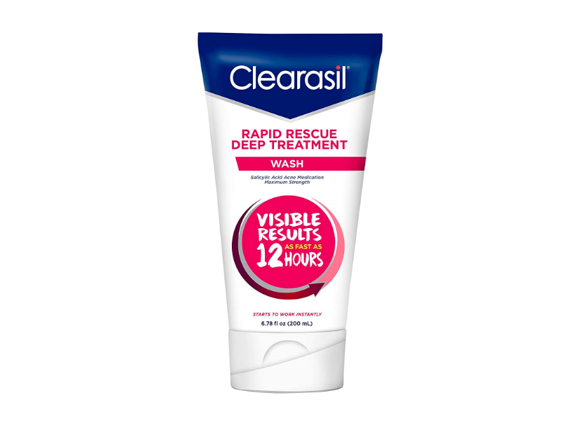 Clearasil Rapid Rescue Deep Treatment Wash, 6.78 fl oz/200 mL