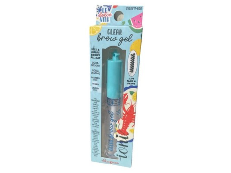 Ioni Licqua Brow Gel, Clear, 0.10 fl oz/3 mL