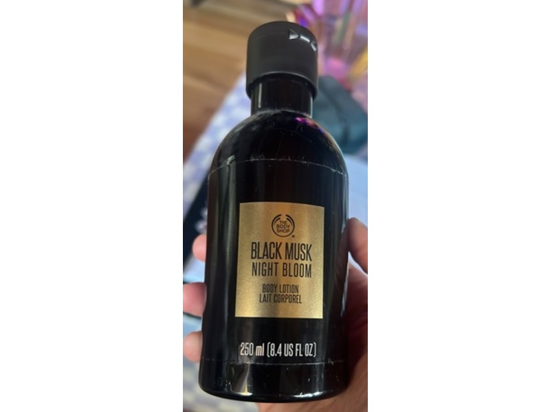 The Body Shop Body Lotion, Black Musk Night Bloom, 8.4 fl oz/250 mL