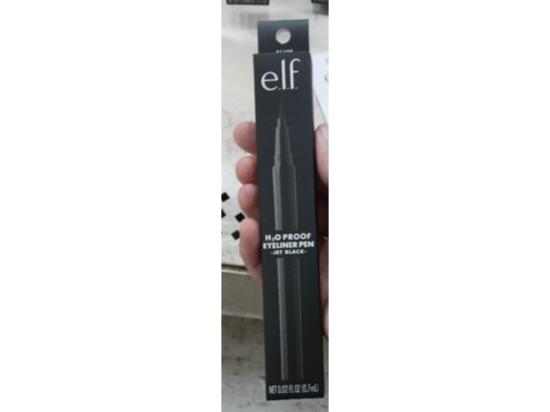 e.I.f. Eyeliner Pen, Jet Black, 0.02 fl oz/0.7 mL