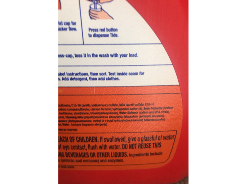 Tide Ultra Concentrated Detergent, Original, 152 Loads, 170 fl oz/5.02 L