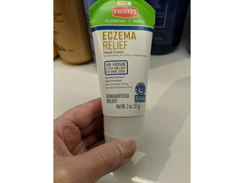 O'Keeffe's Eczema Hand Cream, White, 2 Ounce