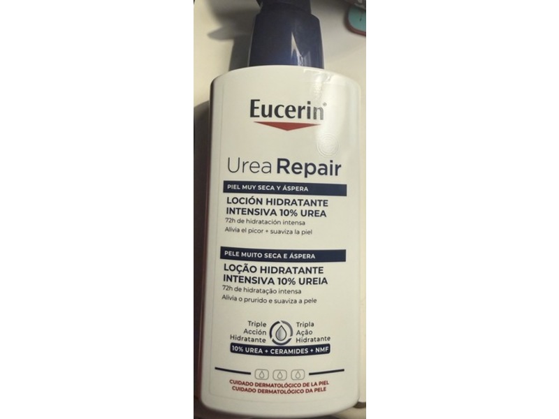 Eucerin Repair Plus Intensive Lotion, 100% Urea, 400 mL