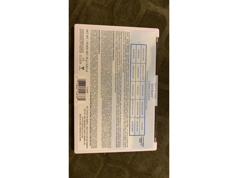 Wet n Wild Care Bears Caring Counts Eye & Face Palette Eyeshadow Caring Counts,1114838