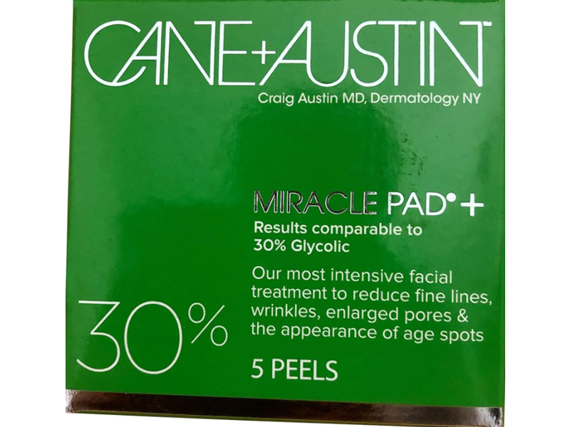 Cane+Austin Miracle Pad +, 30% Glycolic, 5 Count
