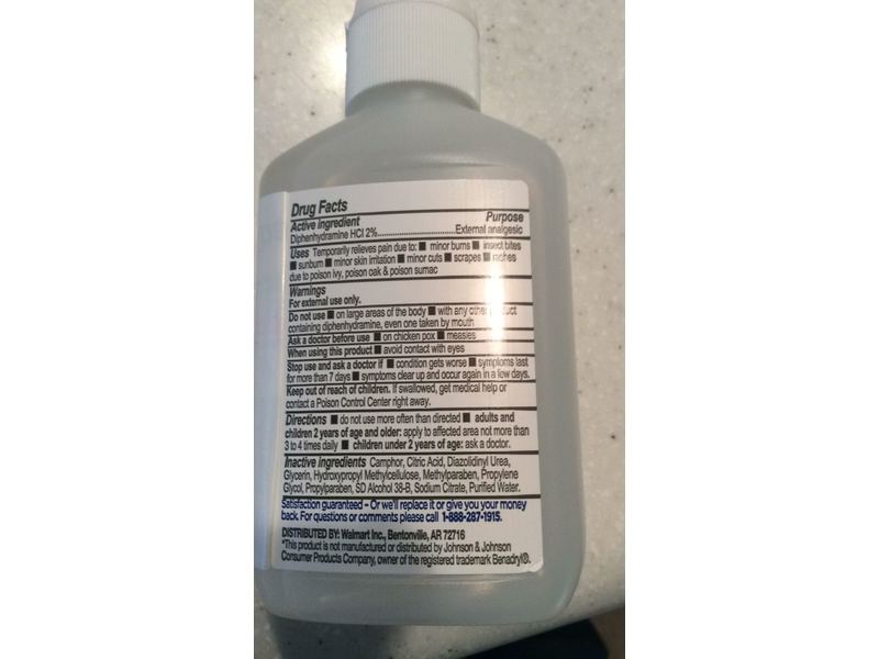 Equate Itch Relief Gel, 4 fl oz/118 mL