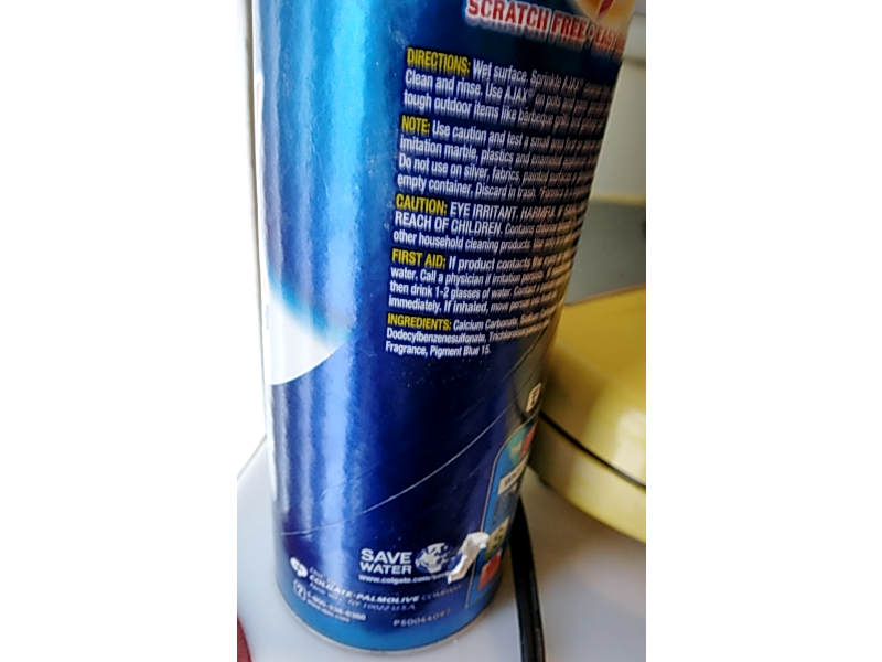 Ajax Powder Cleanser, Bleach, 21oz/595 g, Pack Of 2