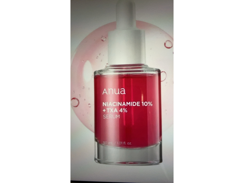 Anua Serum, Niacinamide 10% + TXA 4%, 1.01 fl oz/30 mL