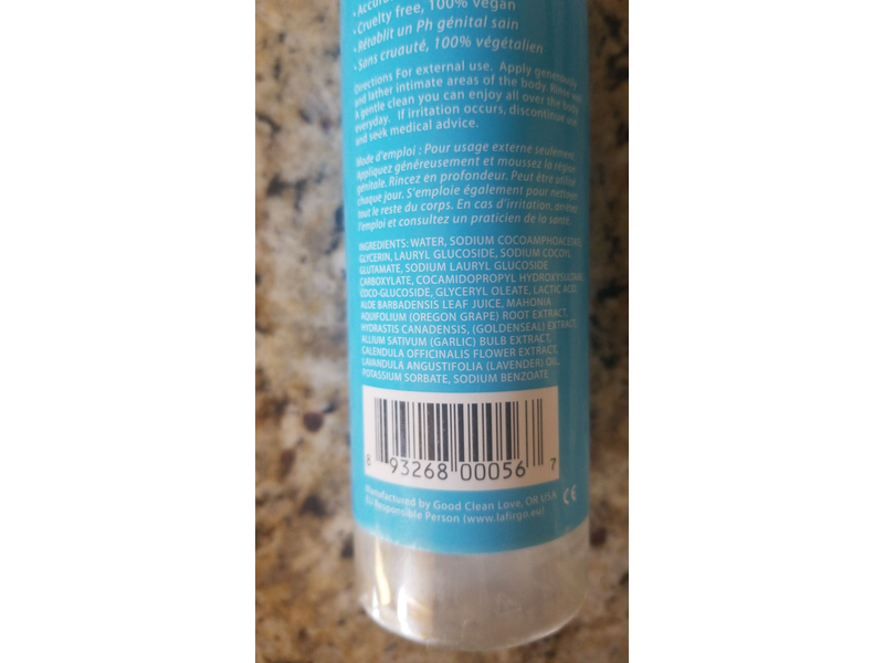 Good Clean Love Balance Moisturizing Personal Wash, 8 fl oz /240 mL