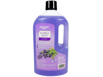 Equate Bubble Bath, Lavender, 64 fl oz/ 1.89 L