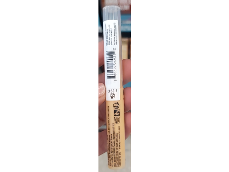 Nyx Professional Makeup Pro Fix Stick Correcting Concealer, 0.3 Yellow, 0.05 oz/1.4 g