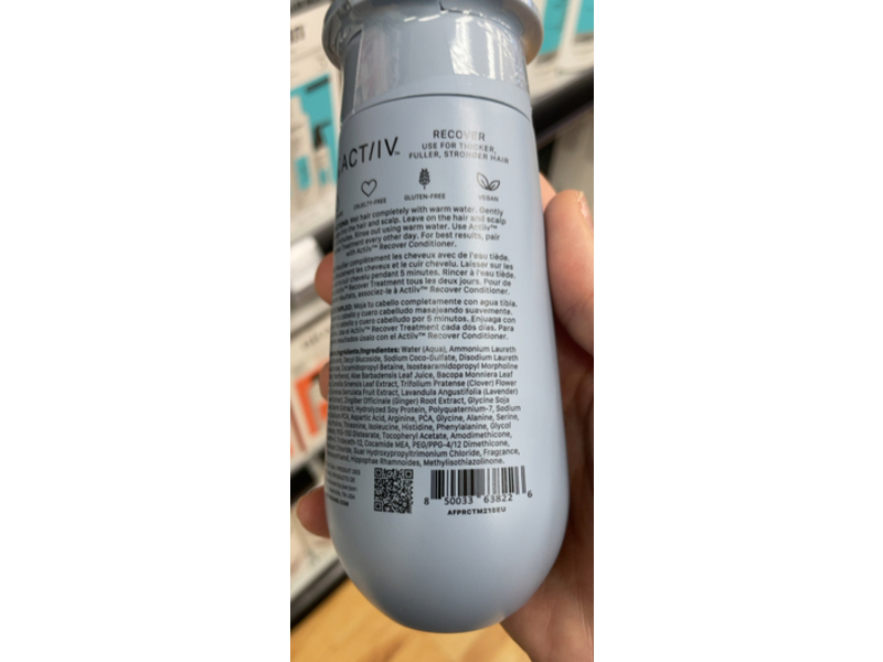 Actiiv Recover Thickening Shampoo, 7 fl oz/215 mL