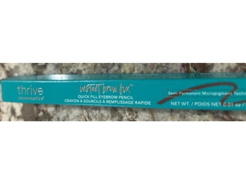 Thrive Causemetics Instant Brow Fix Quick Fill Eyebrow Pencil, Merida, 0.01 oz
