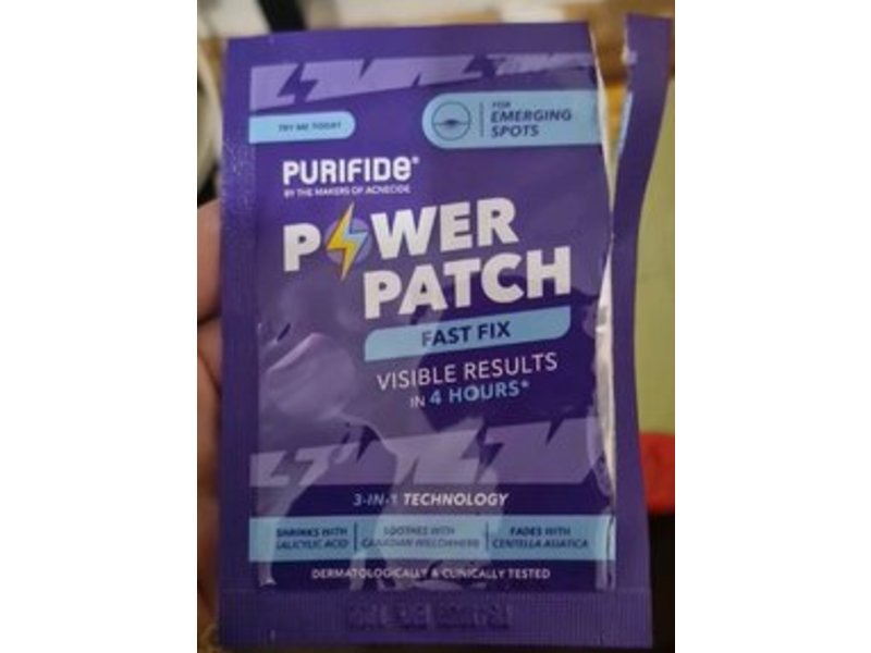 Purifide 3-In-1 Technology Power Patch, 36 Count
