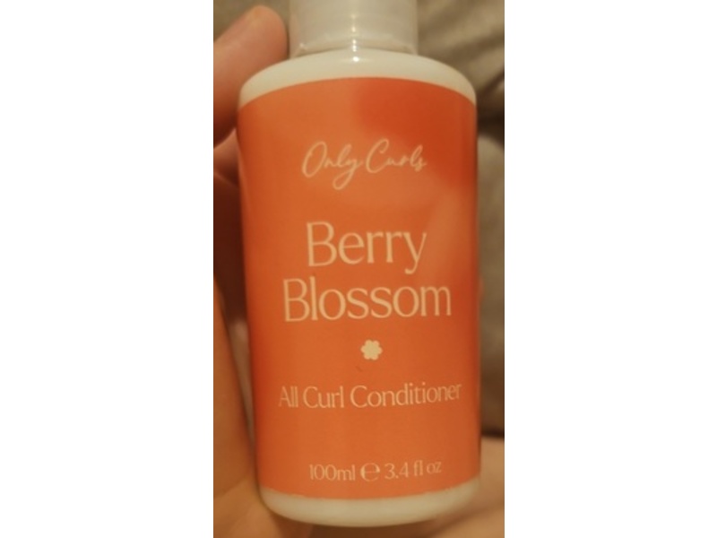 Only Curls All Curl Conditioner, Berry Blossom, 3.4 fl oz/100 mL