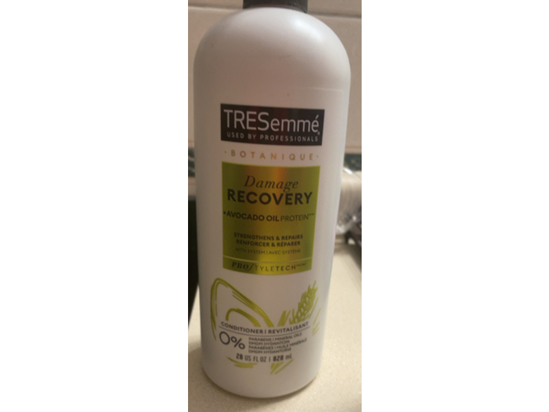 Tresemme Botanique Damage Recovery Conditioner, Avocado Oil Protein, 28 fl oz/828 mL