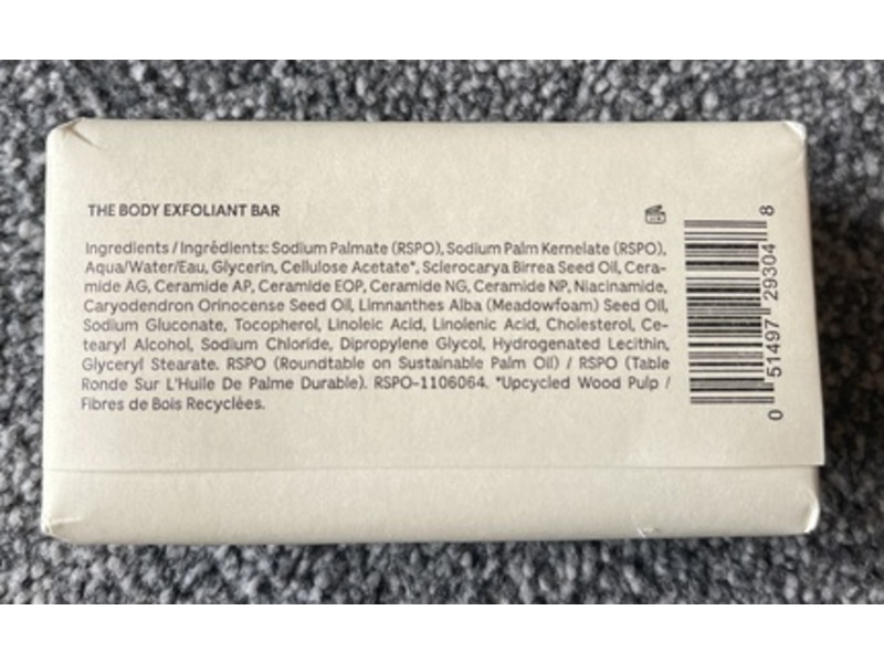 Necessaire The Body Exfoliant Bar, 5 oz/140 g