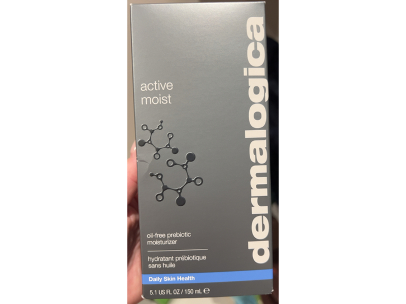 Dermalogica Active Moist Oil - Free Prebiotic Moisturizer, 5.1 fl oz/150 mL