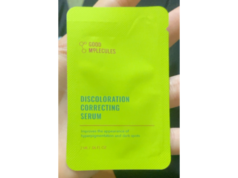 Good Molecules Discoloration Correcting Serum, 0.06 fl oz/2 mL